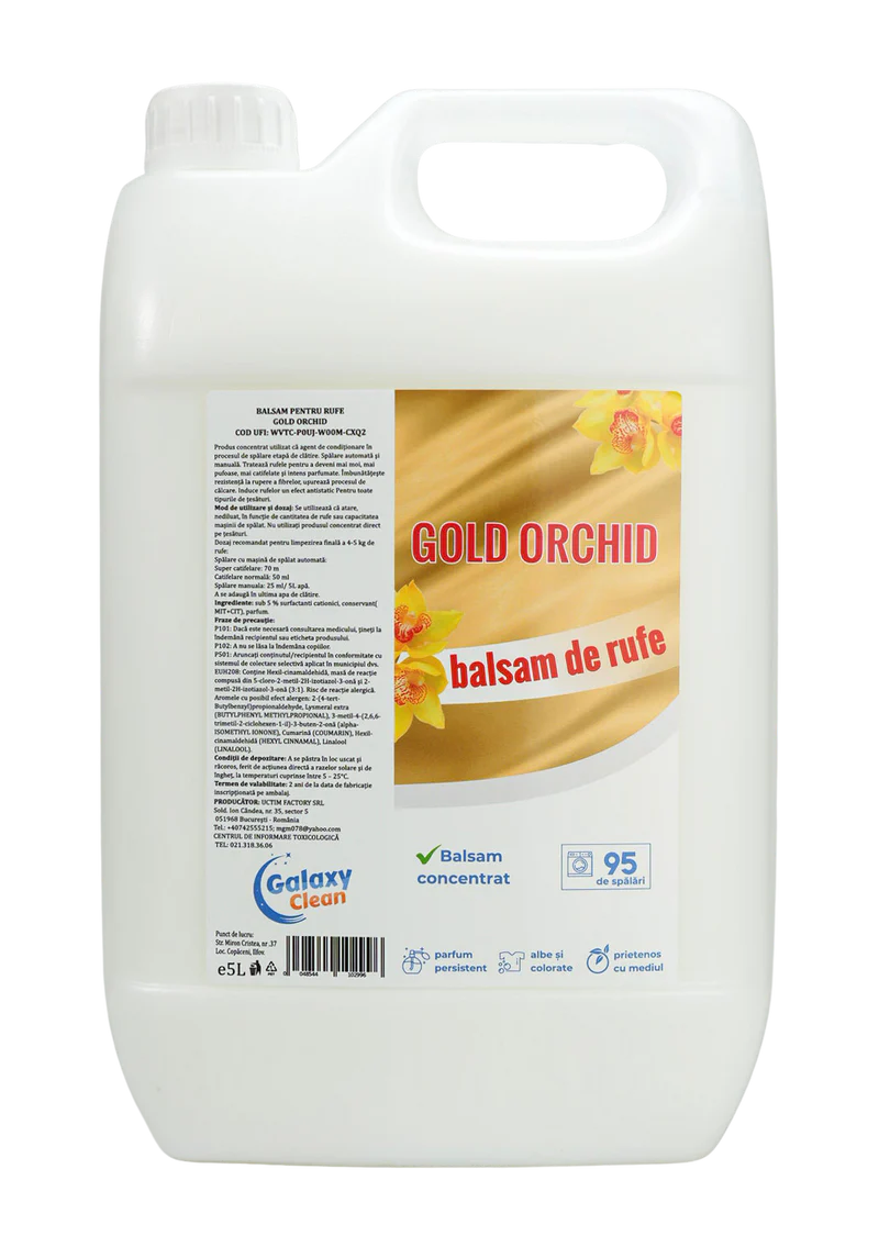 Balsam rufe Gold Orchid 5L