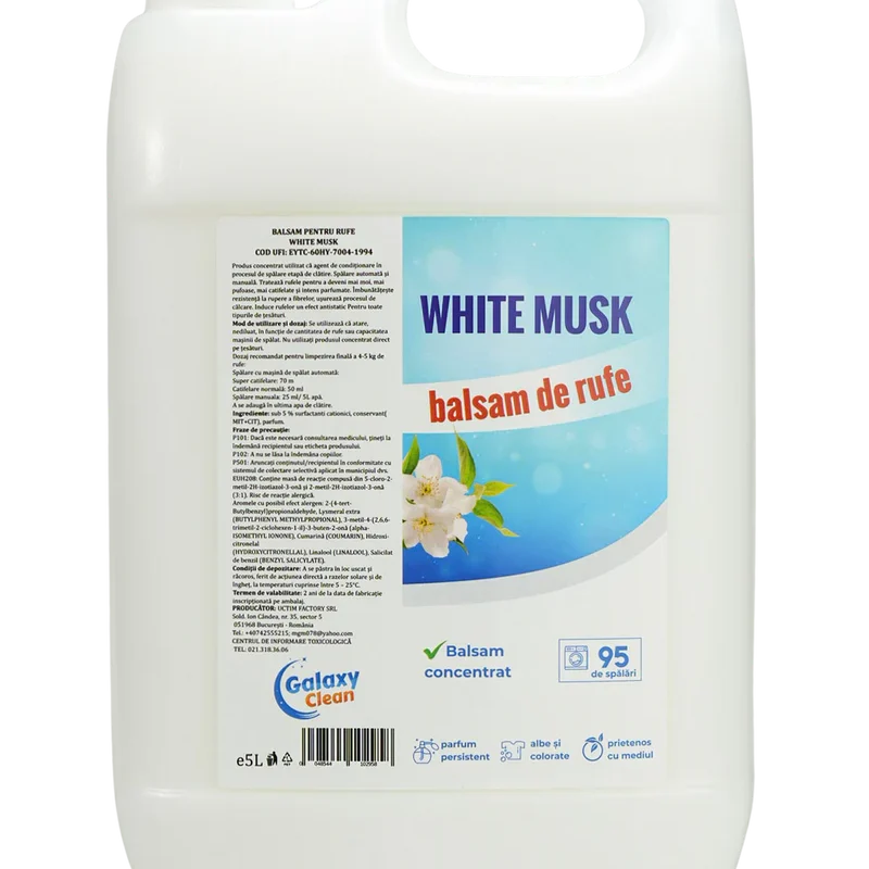 Balsam rufe White Musk 5L