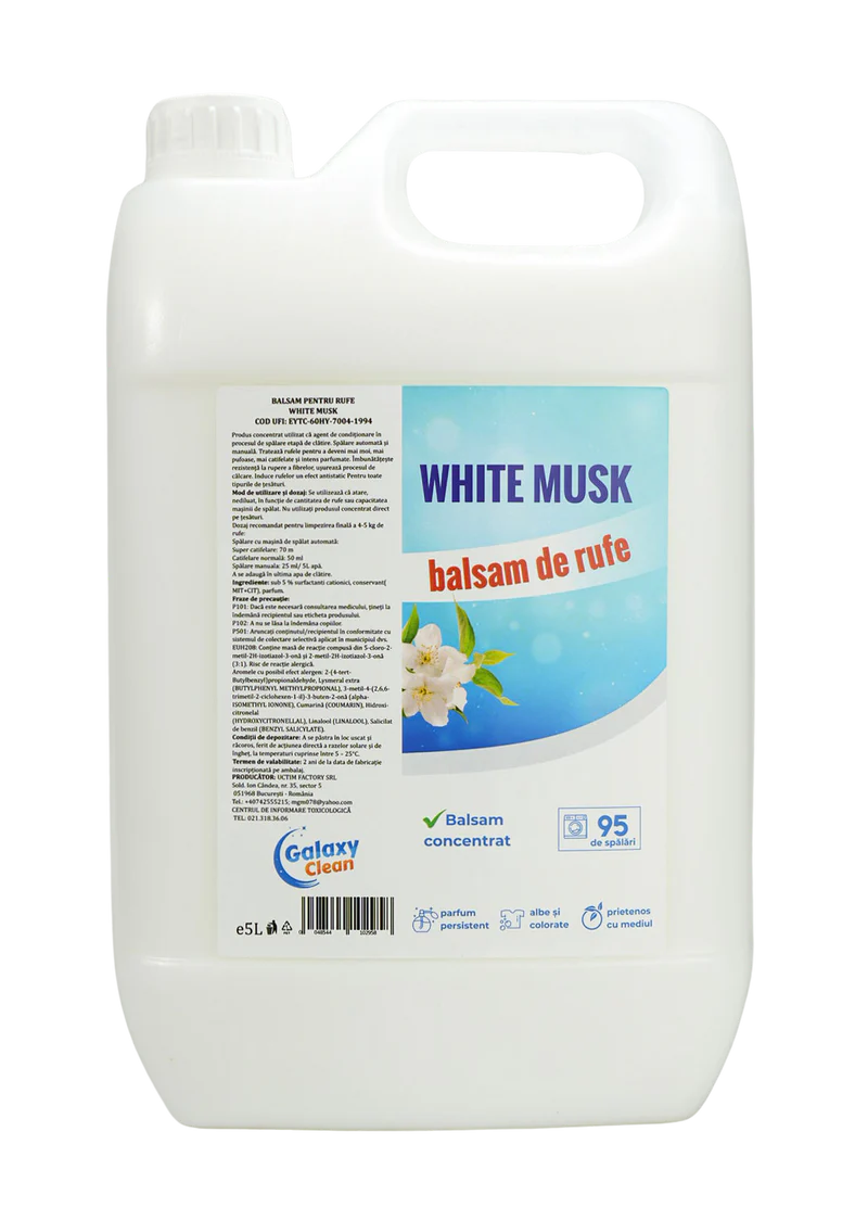 Balsam rufe White Musk 5L