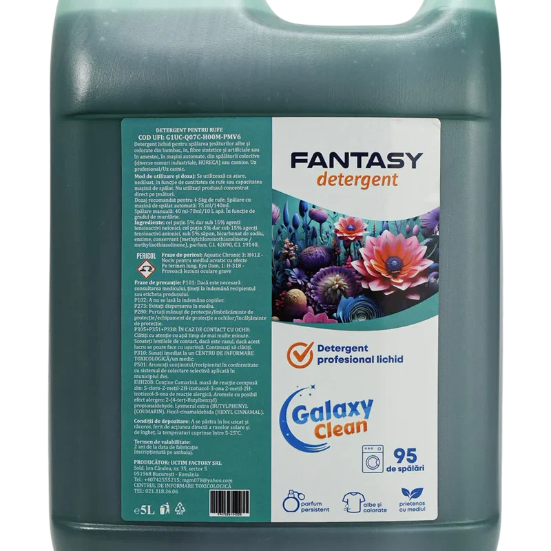 Detergent lichid rufe Fantasy 5L