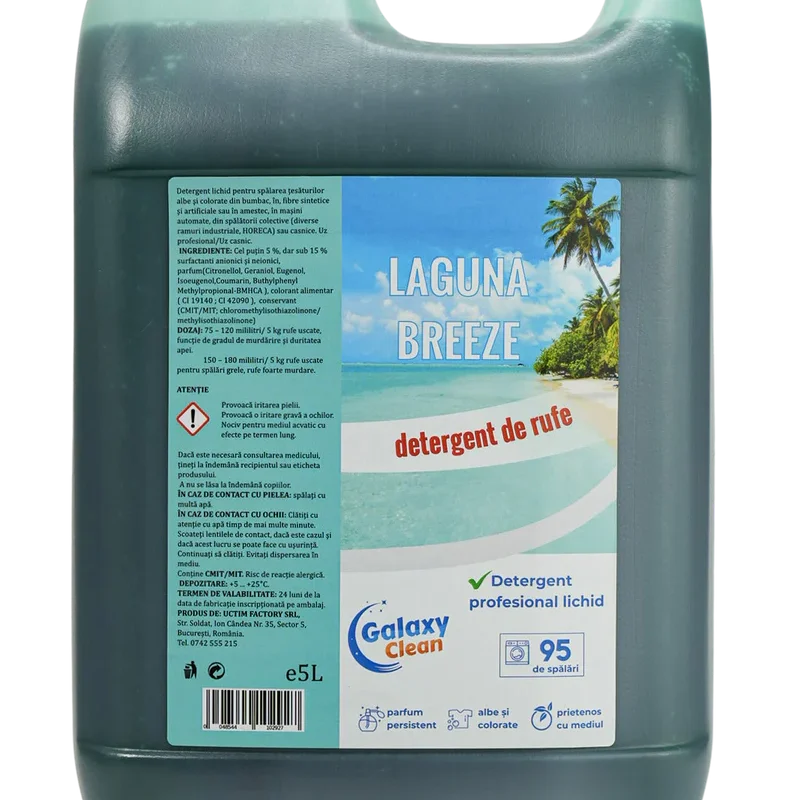 Detergent lichid rufe Laguna Breeze 5L