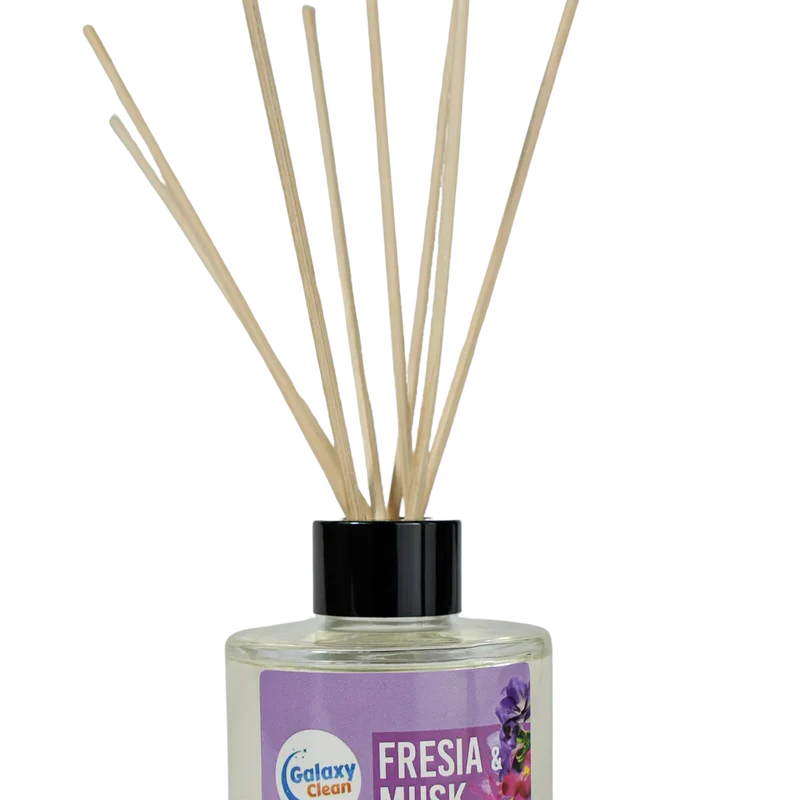 Parfum cameră cu bețișoare - Fresia & Musk by Galaxy Clean 100ML