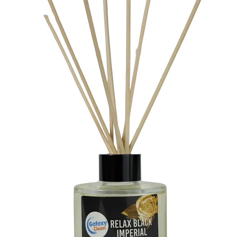 Parfum cameră cu bețișoare - Relax Black Imperial by Galaxy Clean 100ML