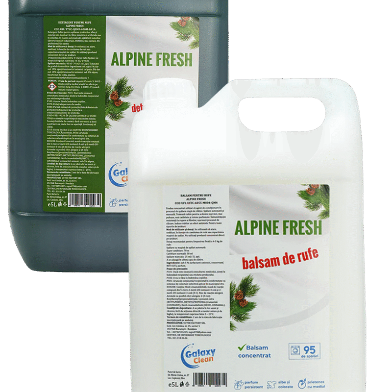 Pachet promoțional Alpine Fresh 5L