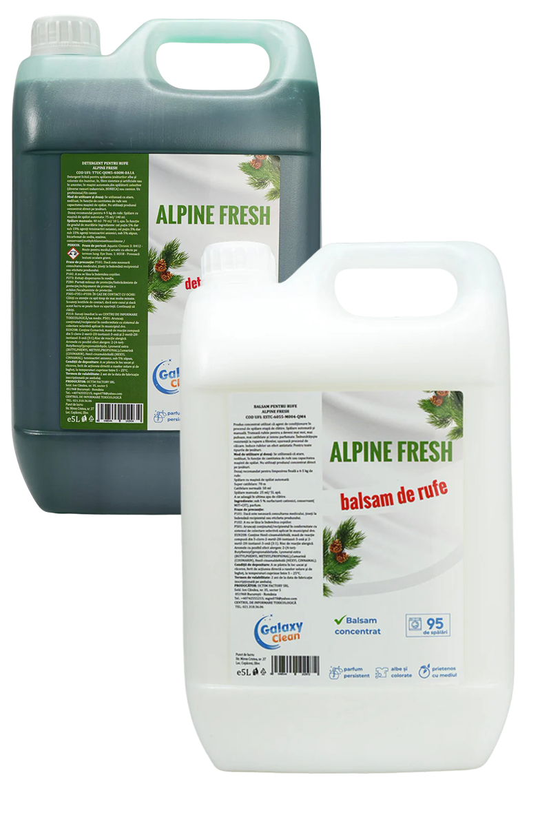 Pachet promoțional Alpine Fresh 5L